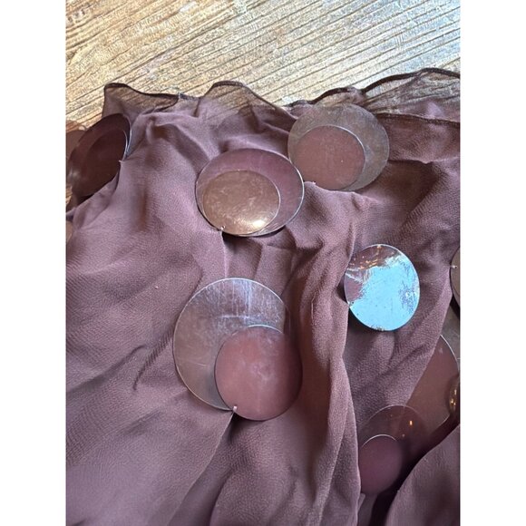 retrofete Helena Strapless Dress Deep Brown Womens Size Small - Picture 14 of 16